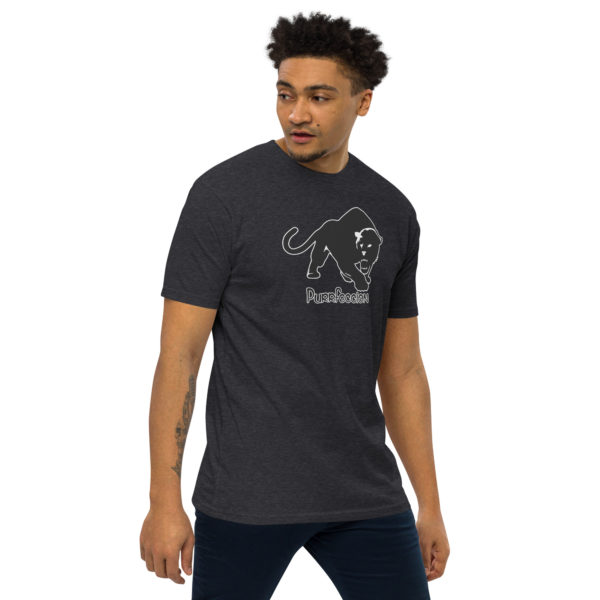 Purrfeccion Blk Pantha Men’s Premium Heavyweight Tee