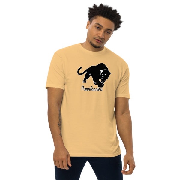 Purrfeccion Blk Pantha Men’s Premium Heavyweight Tee