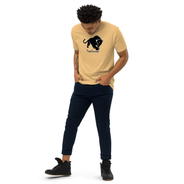 Purrfeccion Blk Pantha Men’s Premium Heavyweight Tee