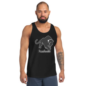 Purrfeccion Blk Pantha Men’s Tank Top