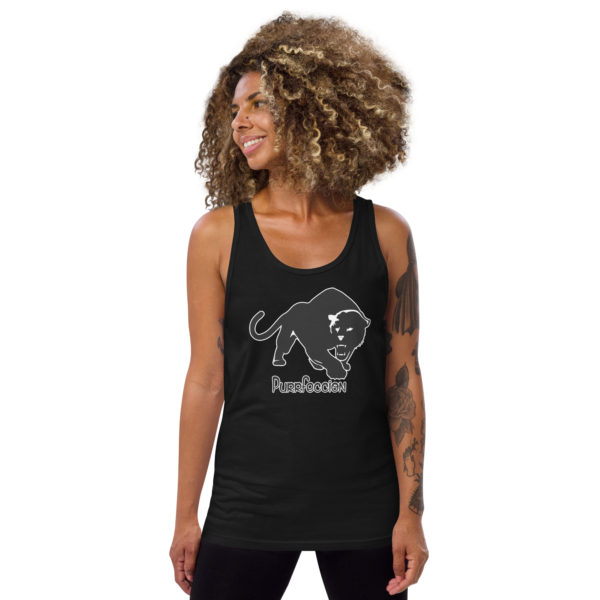 Purrfeccion Blk Pantha Women’s Tank Top