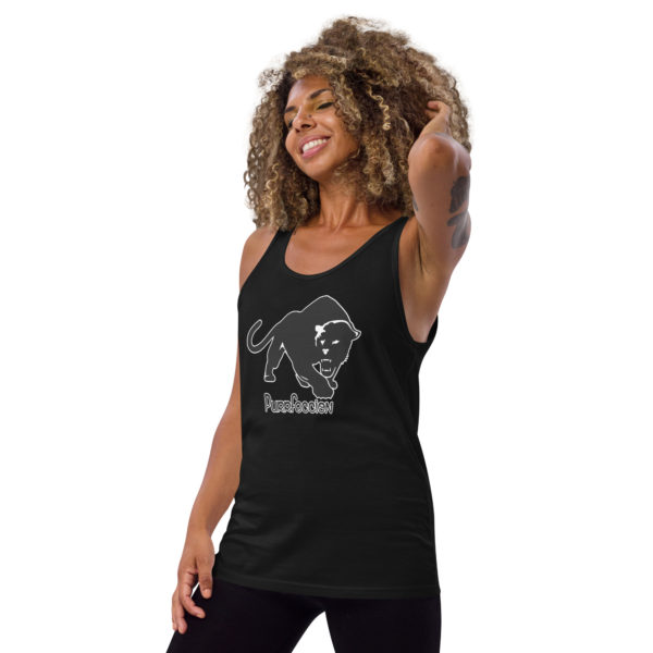 Purrfeccion Blk Pantha Women’s Tank Top