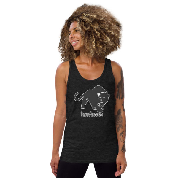 Purrfeccion Blk Pantha Women’s Tank Top