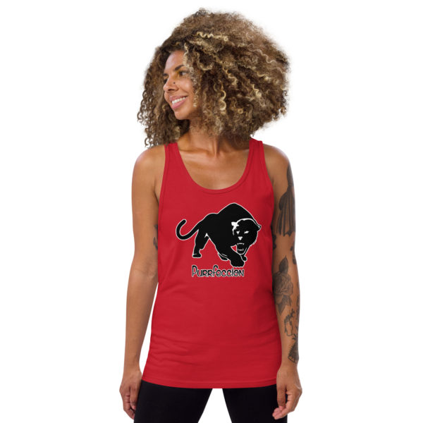 Purrfeccion Blk Pantha Women’s Tank Top