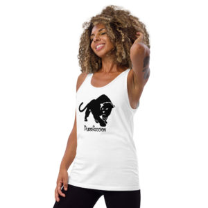 Purrfeccion Blk Pantha Women’s Tank Top