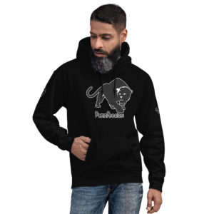 Purrfeccion Blk Pantha Heavy Blend Men’s Hoodie