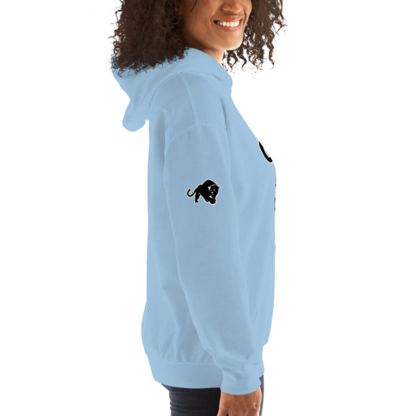 Purrfeccion Blk Pantha Heavy Blend Women’s Hoodie