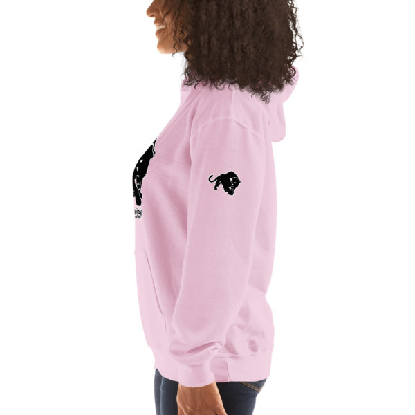 Purrfeccion Blk Pantha Heavy Blend Women’s Hoodie