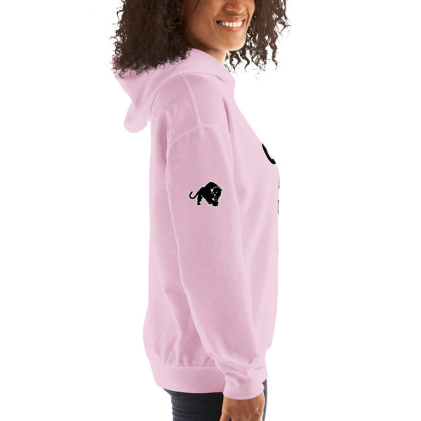 Purrfeccion Blk Pantha Heavy Blend Women’s Hoodie