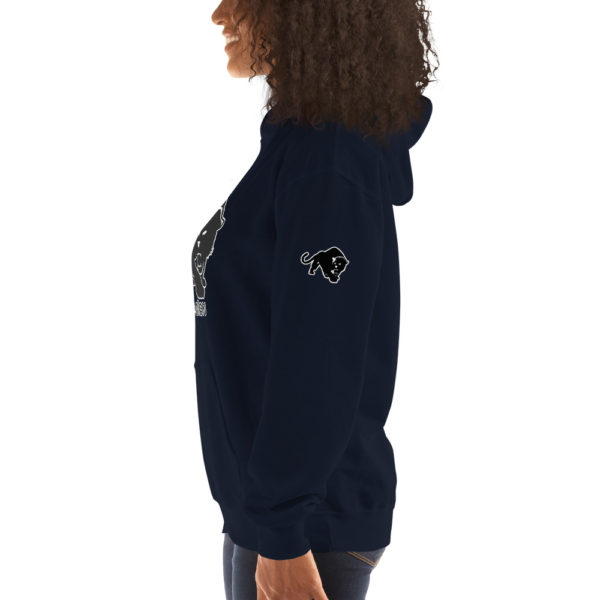 Purrfeccion Blk Pantha Heavy Blend Women’s Hoodie