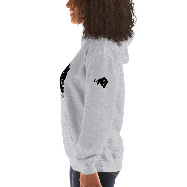 Purrfeccion Blk Pantha Heavy Blend Women’s Hoodie