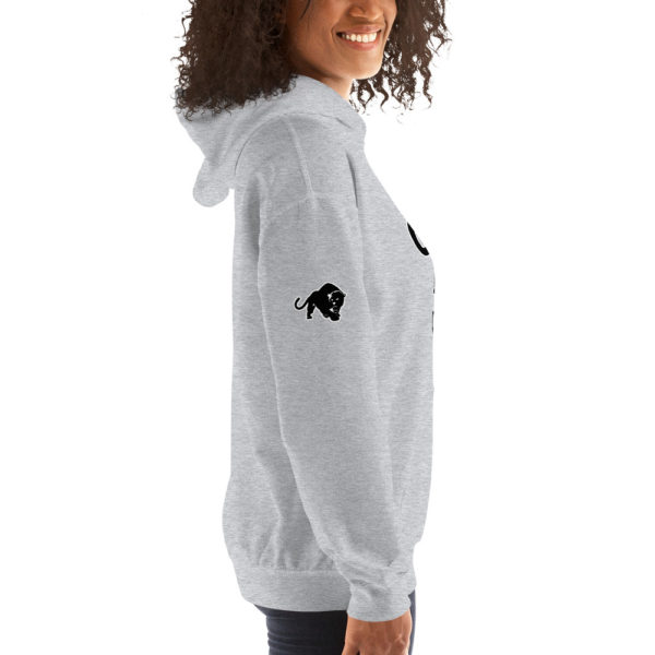 Purrfeccion Blk Pantha Heavy Blend Women’s Hoodie