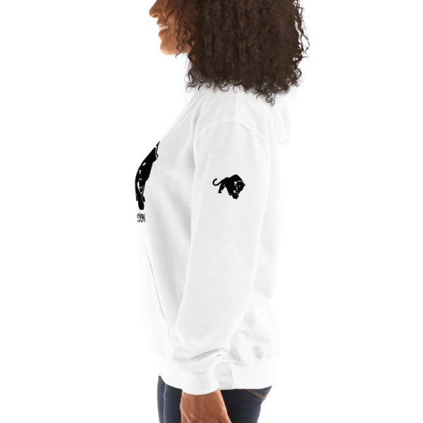 Purrfeccion Blk Pantha Heavy Blend Women’s Hoodie