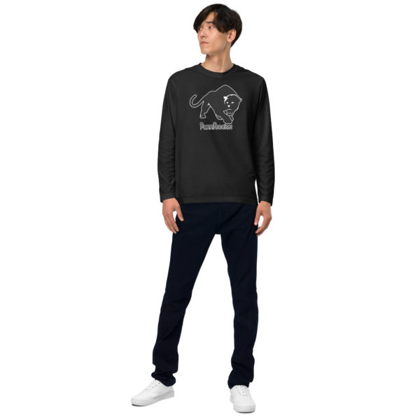 Purrfeccion Blk Pantha Men’s Long Sleeve T-Shirt