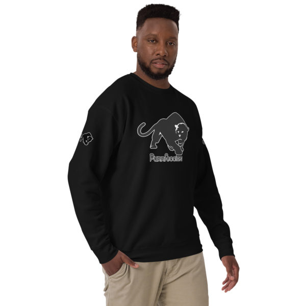 Purrfeccion Blk Pantha Men’s Premium Sweatshirt