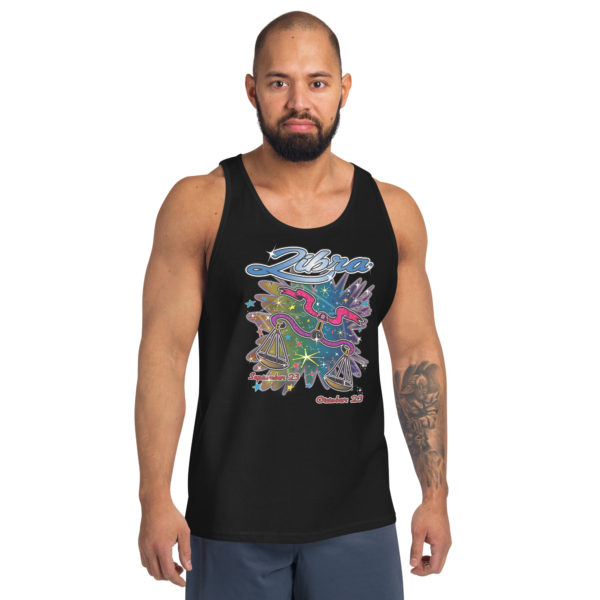 Libra Zodiac Men’s Tank Top