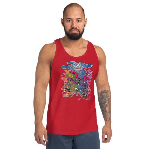 Libra Zodiac Men’s Tank Top