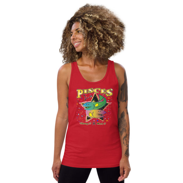 Pisces Zodiac Women’s Tank Top