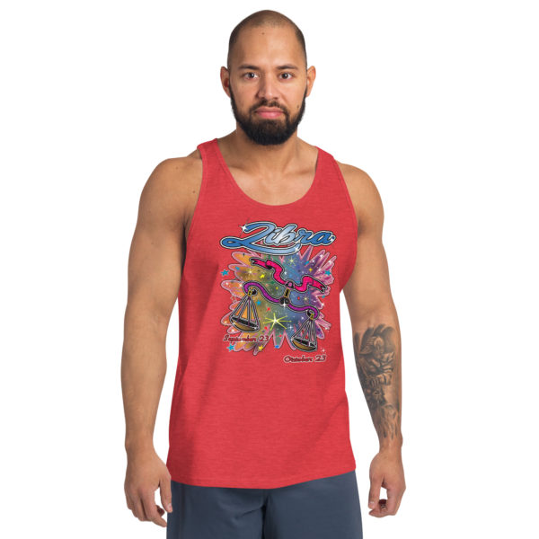 Libra Zodiac Men’s Tank Top