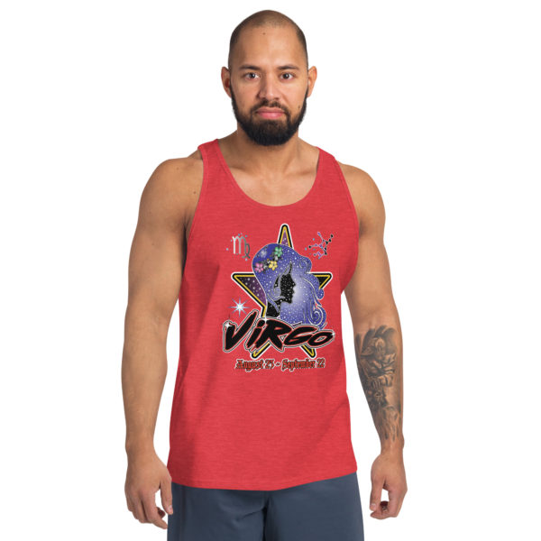 Virgo Zodiac Men’s Tank Top