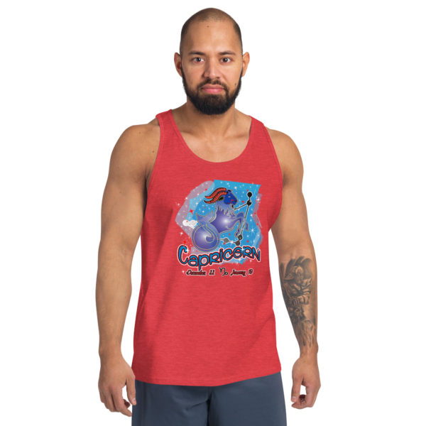 Capricorn Zodiac Men’s Tank Top