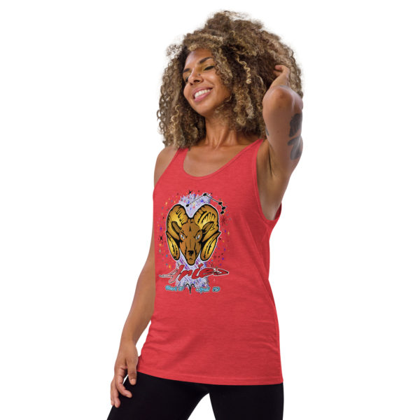 Aries Zodiac Tank Top