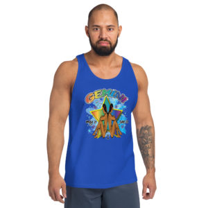 Gemini Zodiac Men’s Tank Top