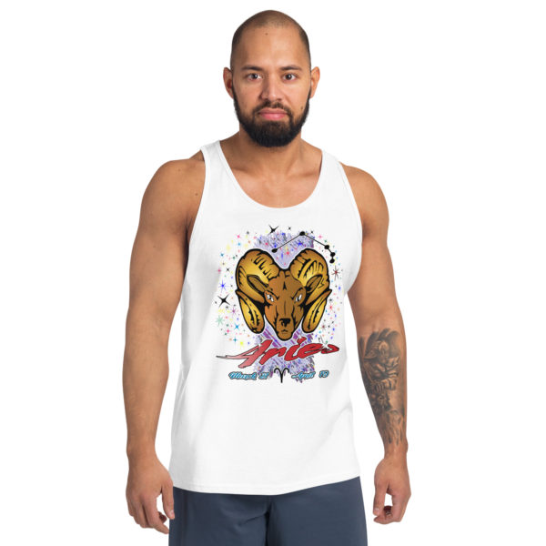 Aries Men’s Zodiac Tank Top