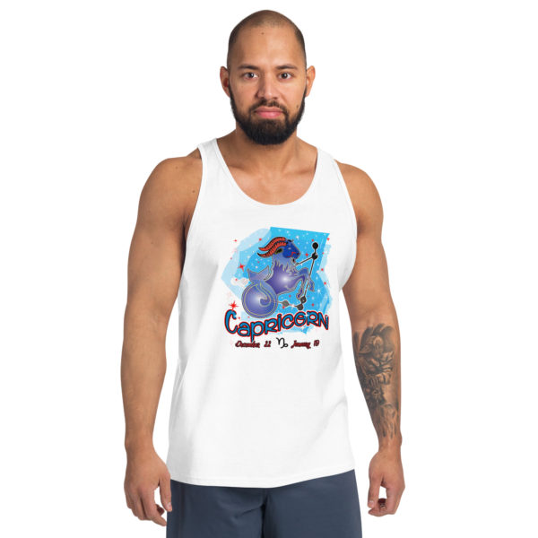 Capricorn Zodiac Men’s Tank Top