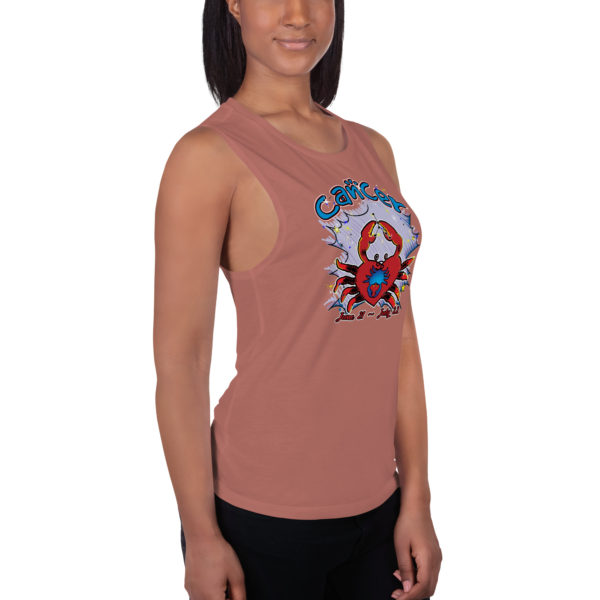 Cancer Zodiac Ladies’ Muscle Tank