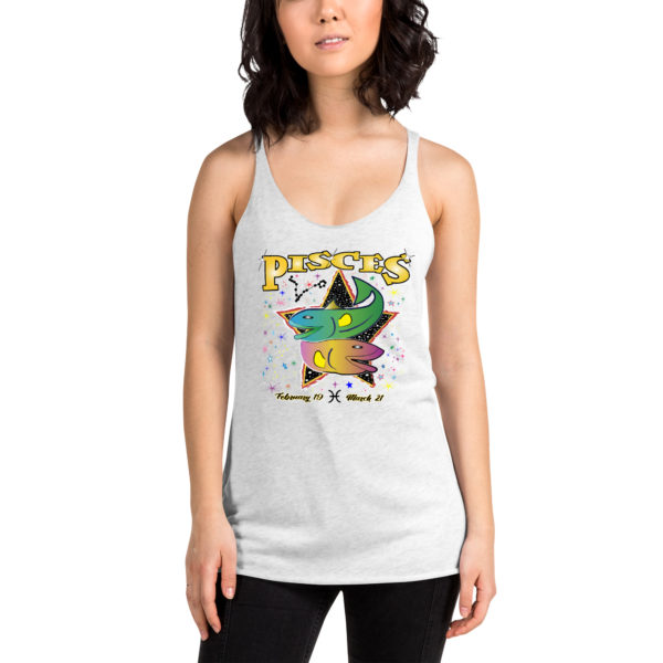 Pisces Zodiac Women’s Racerback Tank