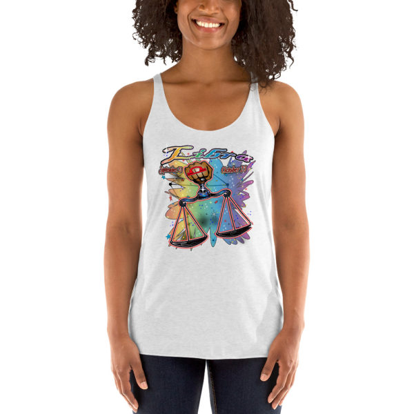 Libra Zodiac Women’s Racerback Tank