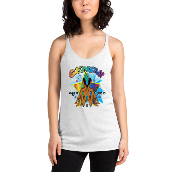 Gemini Zodiac Women’s Racerback Tank