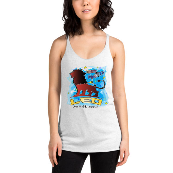 Leo Zodiac Women’s Racerback Tank