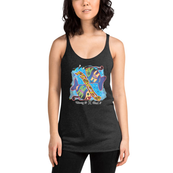 Pisces Zodiac Women’s Racerback Tank Top