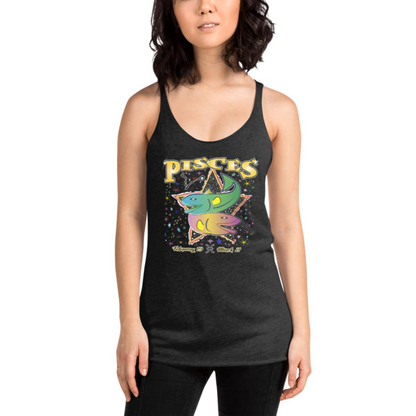 Pisces Zodiac Women’s Racerback Tank