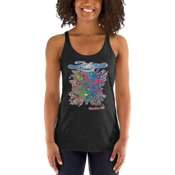 Libra Zodiac Women’s Racerback Tank Top