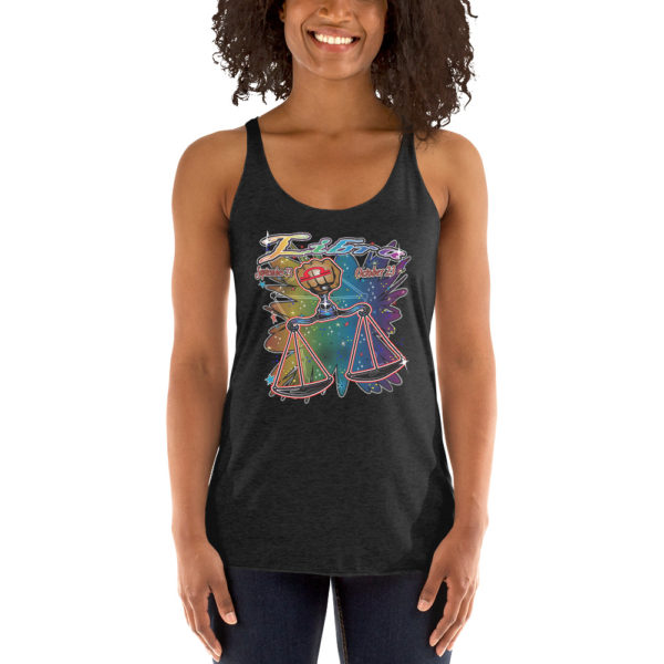 Libra Zodiac Women’s Racerback Tank