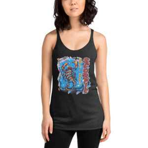 Scorpio Zodiac Women’s Racerback Tank