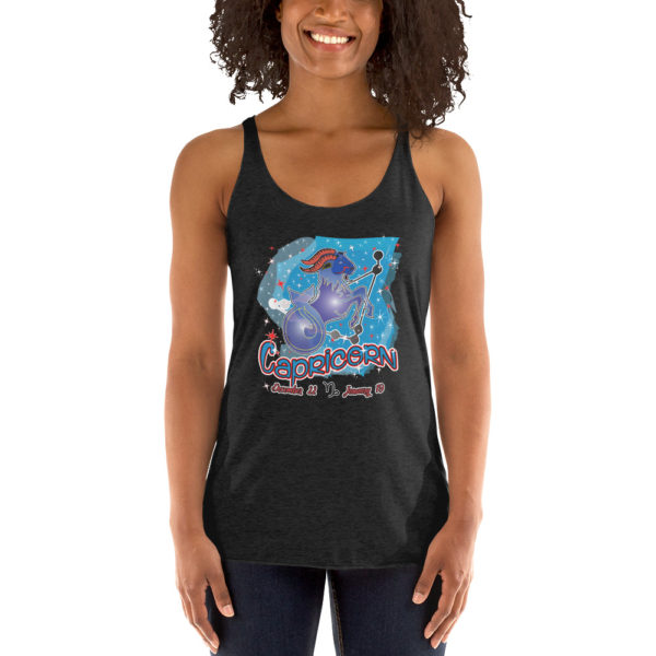 Capricorn Zodiac Women’s Racerback Tank