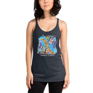 Pisces Zodiac Women’s Racerback Tank Top