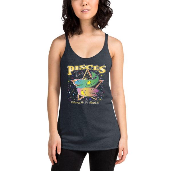 Pisces Zodiac Women’s Racerback Tank