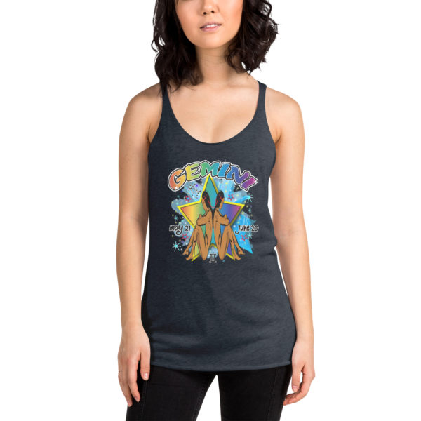 Gemini Zodiac Women’s Racerback Tank