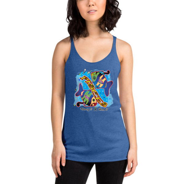 Pisces Zodiac Women’s Racerback Tank Top