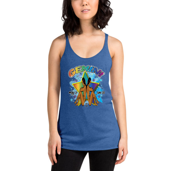 Gemini Zodiac Women’s Racerback Tank