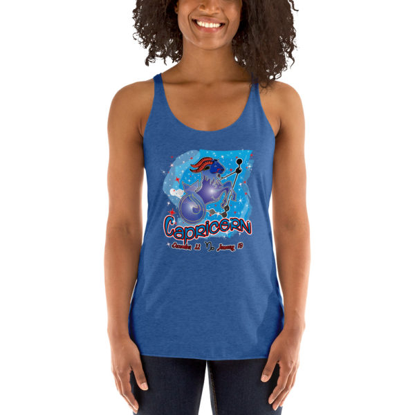 Capricorn Zodiac Women’s Racerback Tank