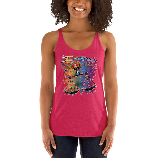 Libra Zodiac Women’s Racerback Tank