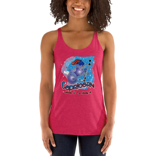 Capricorn Zodiac Women’s Racerback Tank