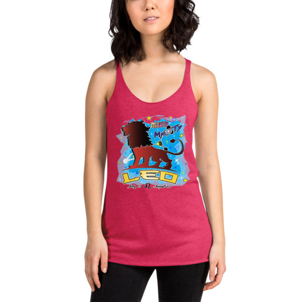 Leo Zodiac Women’s Racerback Tank