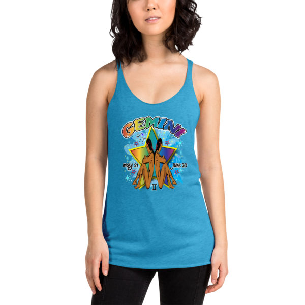 Gemini Zodiac Women’s Racerback Tank